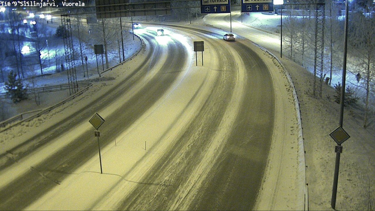 Kelikamerat Kuva Tie 9 Siilinjärvi, Vuorela, Siilinjärvi, Pohjois-Savo