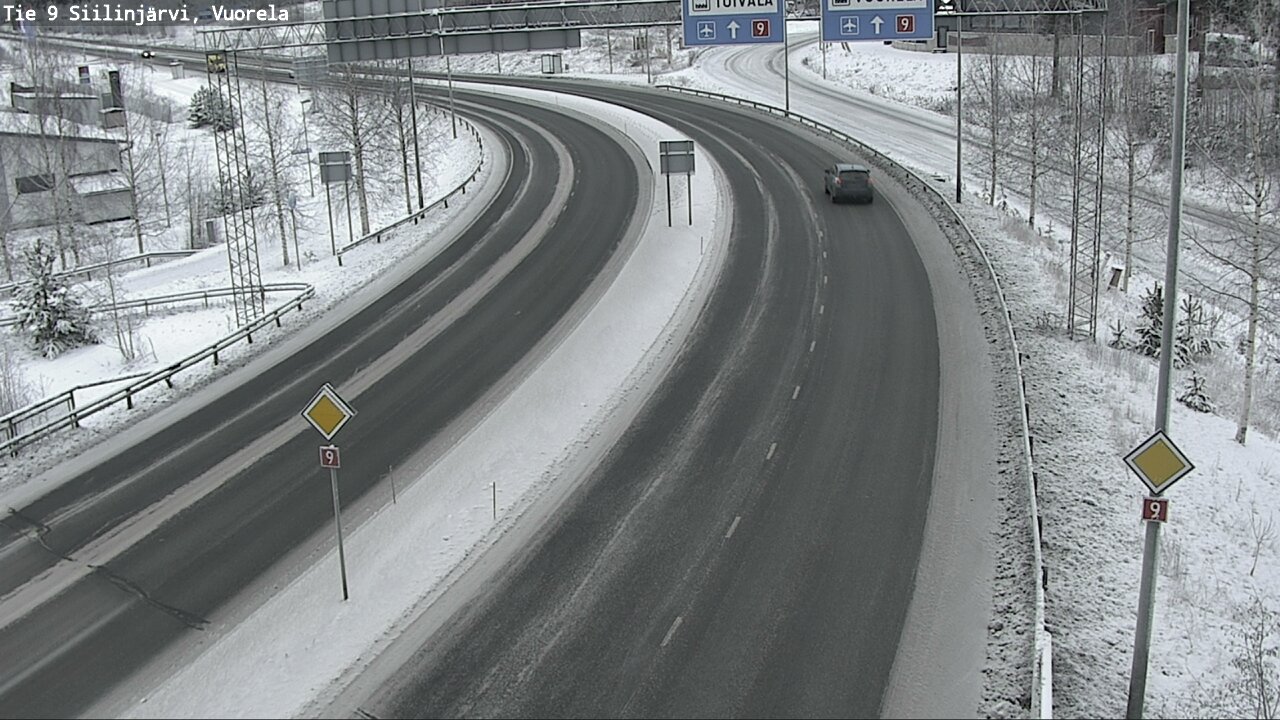 Kelikamerat Kuva Tie 9 Siilinjärvi, Vuorela, Siilinjärvi, Pohjois-Savo