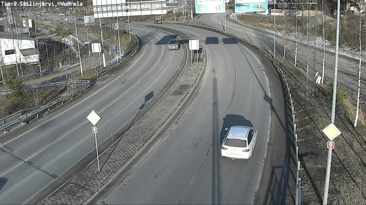 Kelikamerat Kuva Tie 9 Siilinjärvi, Vuorela, Siilinjärvi, Pohjois-Savo