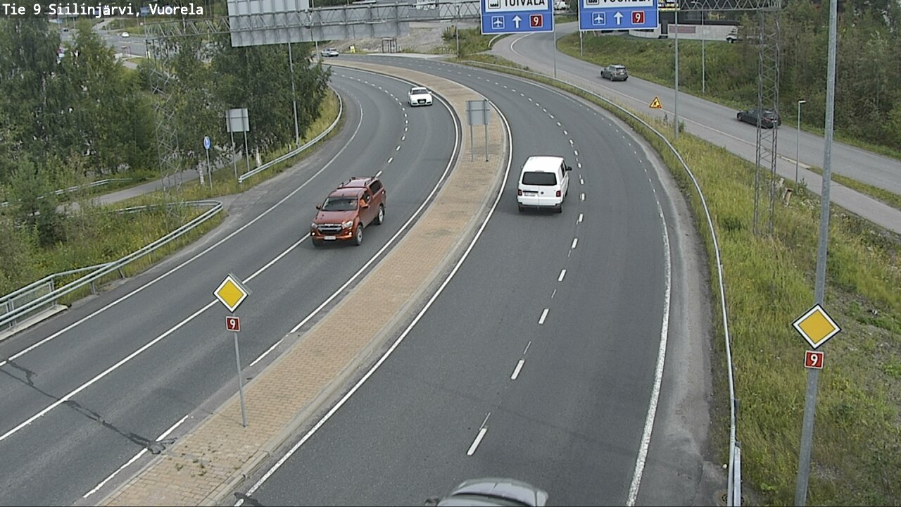 Weather Camera Image Road 9 Siilinjärvi, Vuorela, Siilinjärvi, Pohjois-Savo