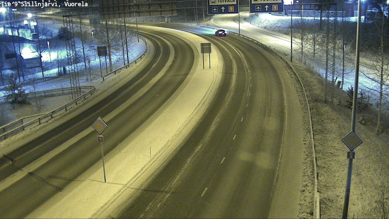 Kelikamerat Kuva Tie 9 Siilinjärvi, Vuorela, Siilinjärvi, Pohjois-Savo