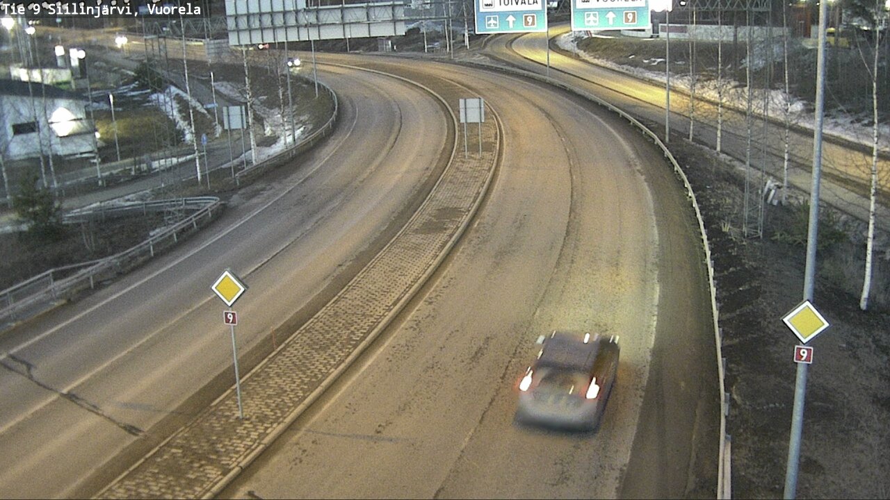 Kelikamerat Kuva Tie 9 Siilinjärvi, Vuorela, Siilinjärvi, Pohjois-Savo