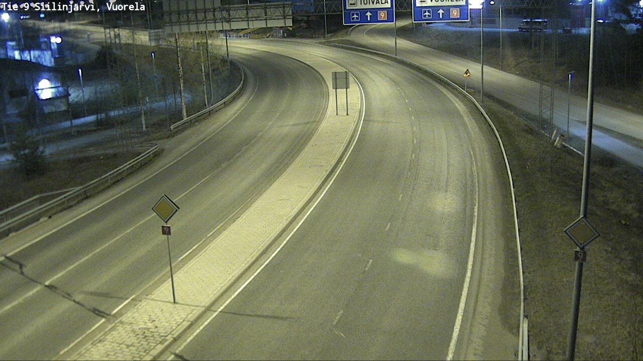 Kelikamerat Kuva Tie 9 Siilinjärvi, Vuorela, Siilinjärvi, Pohjois-Savo