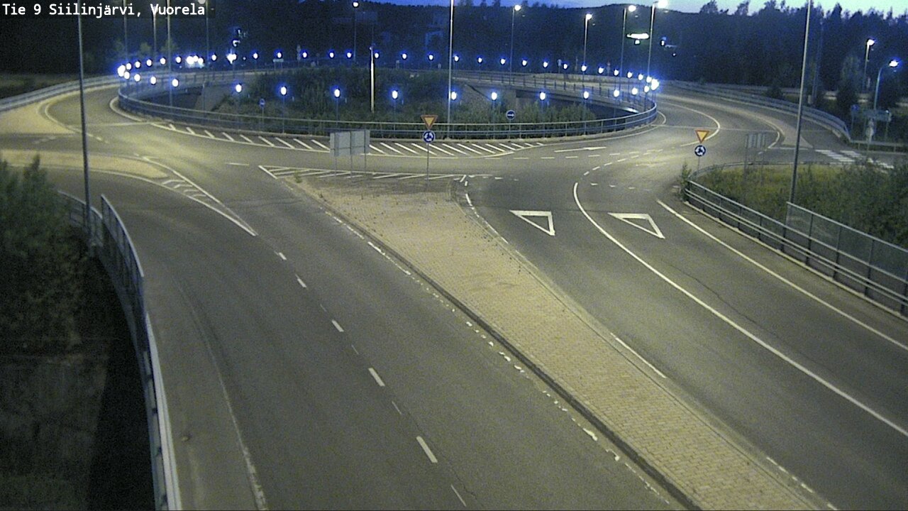 Weather Camera Image Väg 9 Siilinjärvi, Vuorela, Siilinjärvi, Pohjois-Savo
