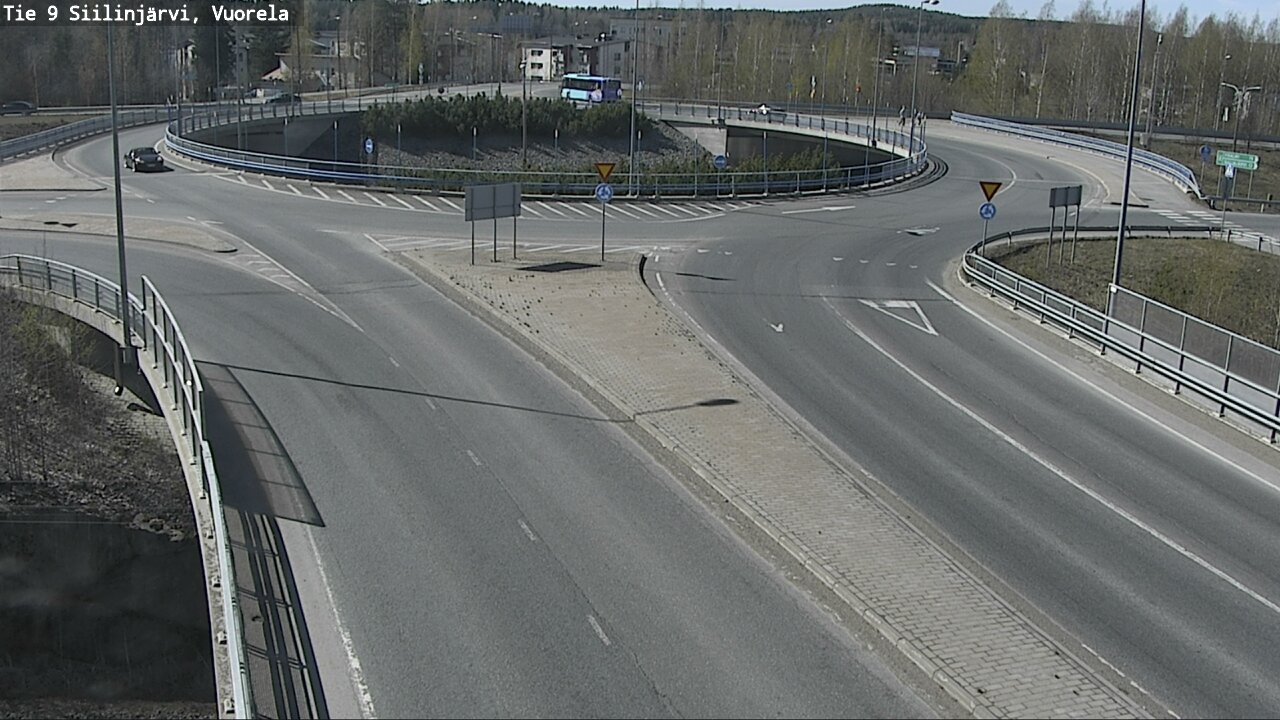 Weather Camera Image Väg 9 Siilinjärvi, Vuorela, Siilinjärvi, Pohjois-Savo