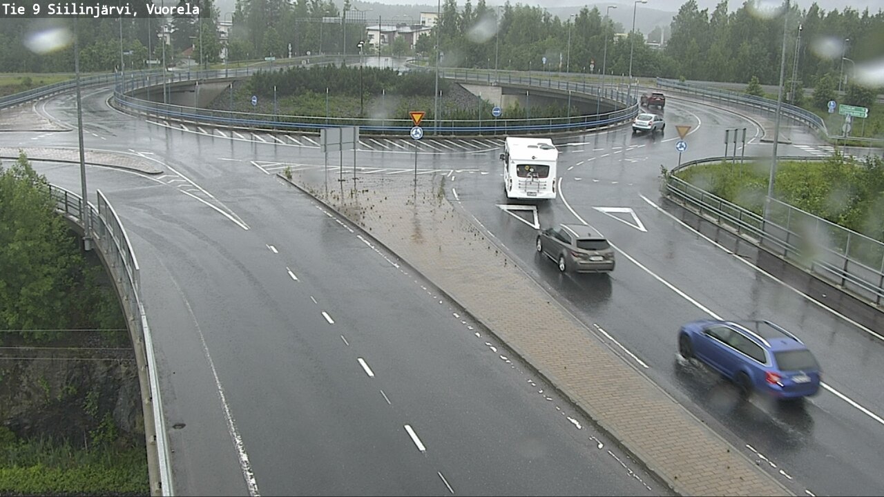 Weather Camera Image Väg 9 Siilinjärvi, Vuorela, Siilinjärvi, Pohjois-Savo