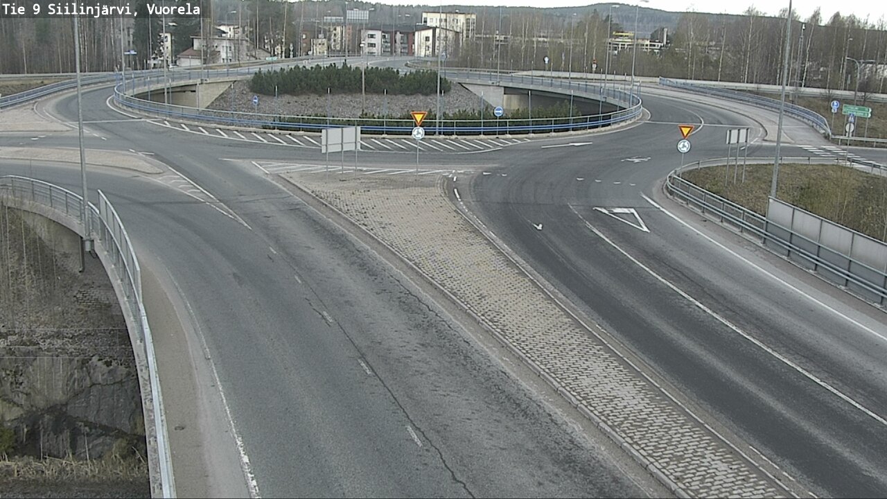 Weather Camera Image Väg 9 Siilinjärvi, Vuorela, Siilinjärvi, Pohjois-Savo