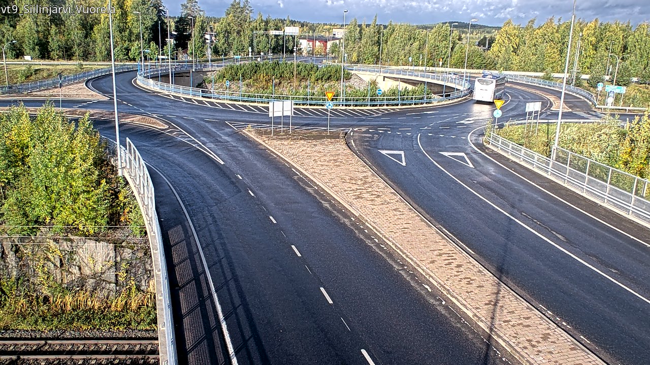 Kelikamerat Kuva Tie 9 Siilinjärvi, Vuorela, Siilinjärvi, Pohjois-Savo