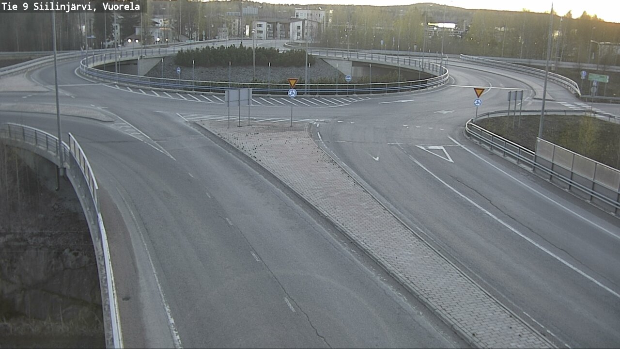 Weather Camera Image Väg 9 Siilinjärvi, Vuorela, Siilinjärvi, Pohjois-Savo