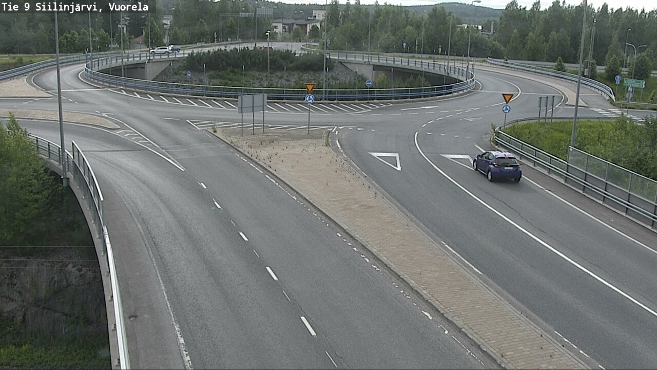 Weather Camera Image Road 9 Siilinjärvi, Vuorela, Siilinjärvi, Pohjois-Savo