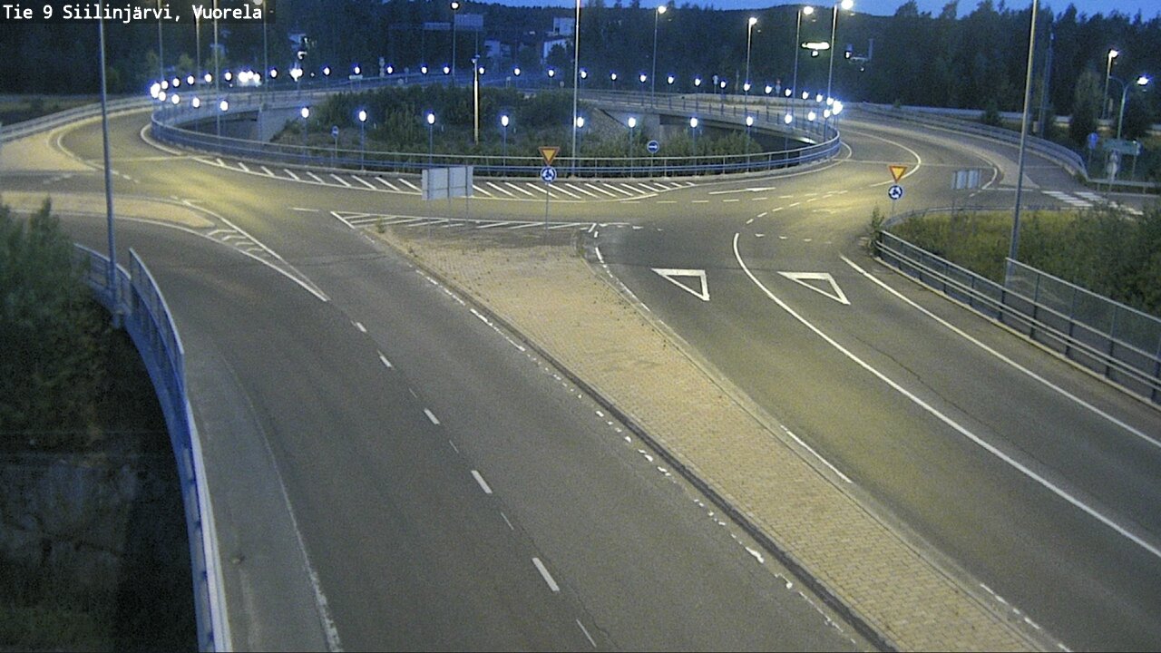 Weather Camera Image Väg 9 Siilinjärvi, Vuorela, Siilinjärvi, Pohjois-Savo