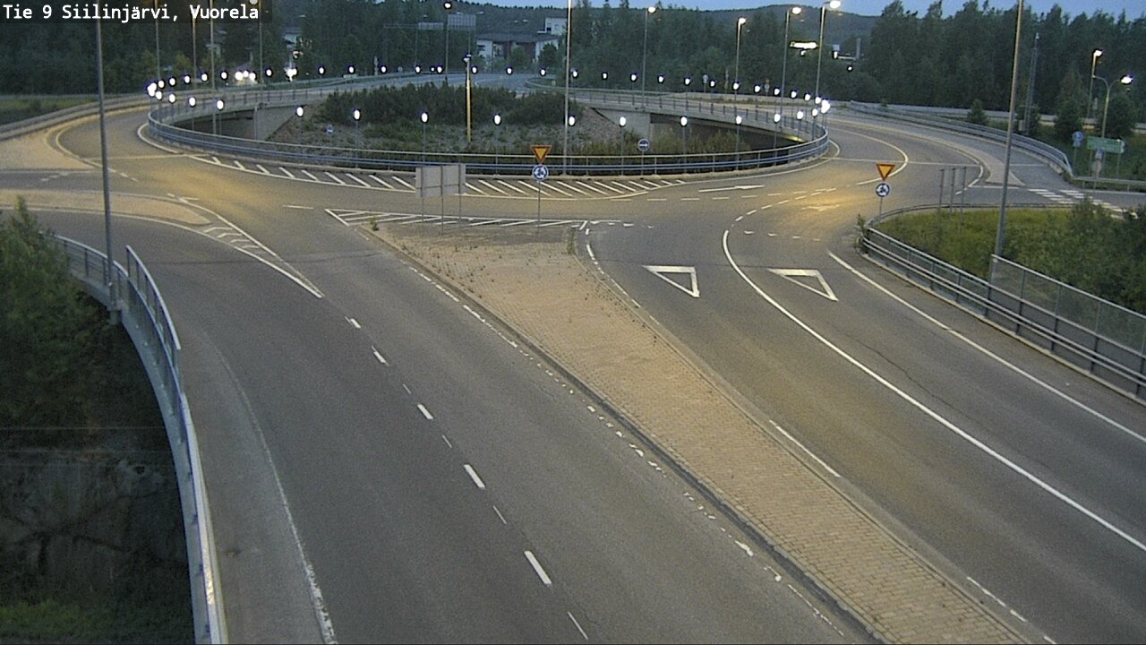 Weather Camera Image Road 9 Siilinjärvi, Vuorela, Siilinjärvi, Pohjois-Savo