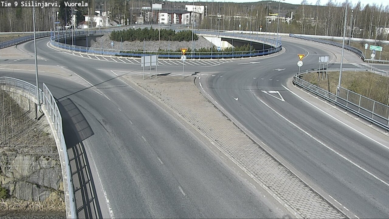Weather Camera Image Väg 9 Siilinjärvi, Vuorela, Siilinjärvi, Pohjois-Savo