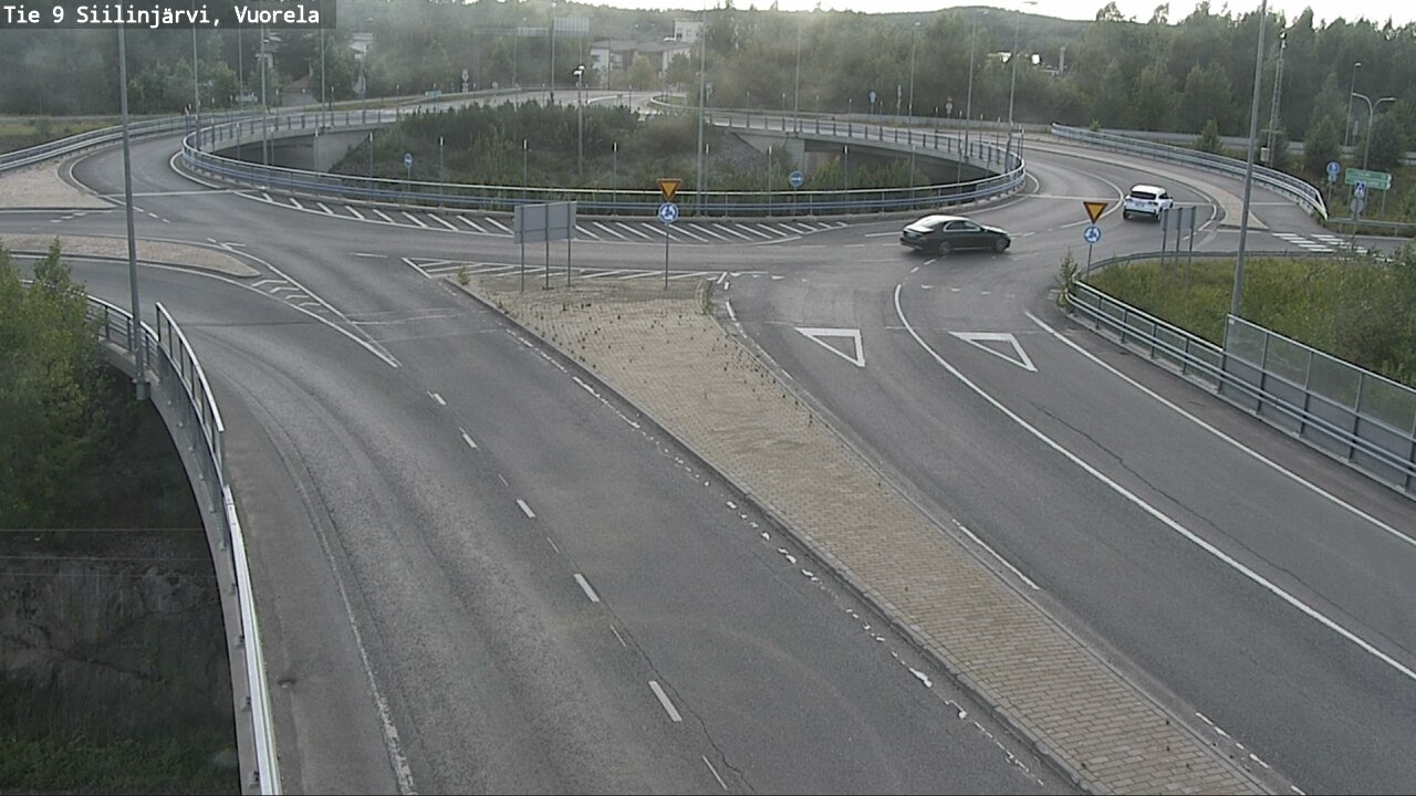 Weather Camera Image Väg 9 Siilinjärvi, Vuorela, Siilinjärvi, Pohjois-Savo