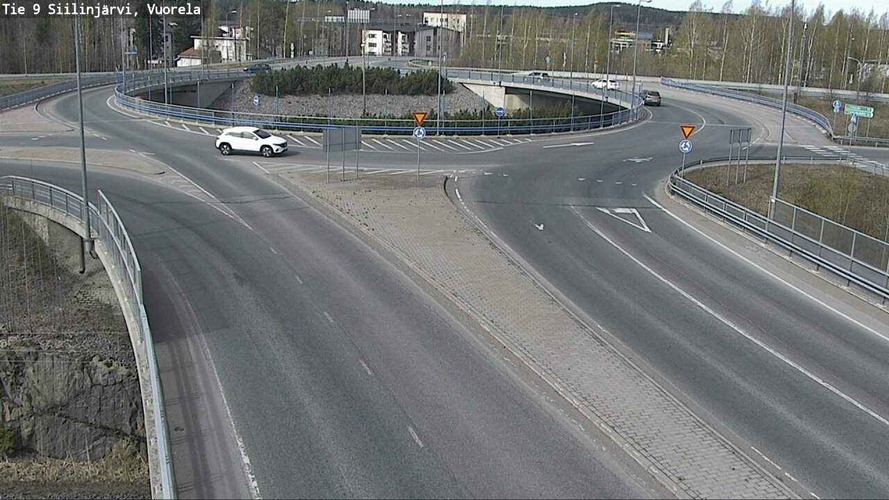 Weather Camera Image Road 9 Siilinjärvi, Vuorela, Siilinjärvi, Pohjois-Savo