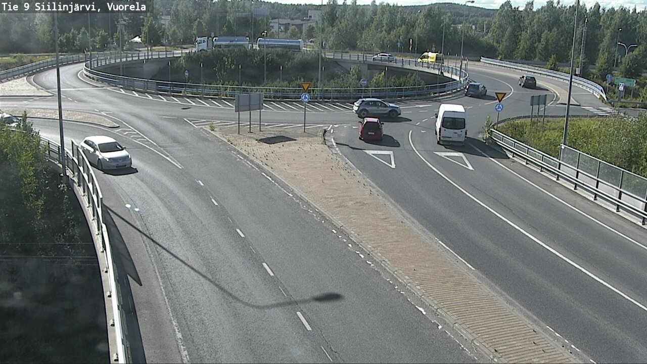 Weather Camera Image Väg 9 Siilinjärvi, Vuorela, Siilinjärvi, Pohjois-Savo