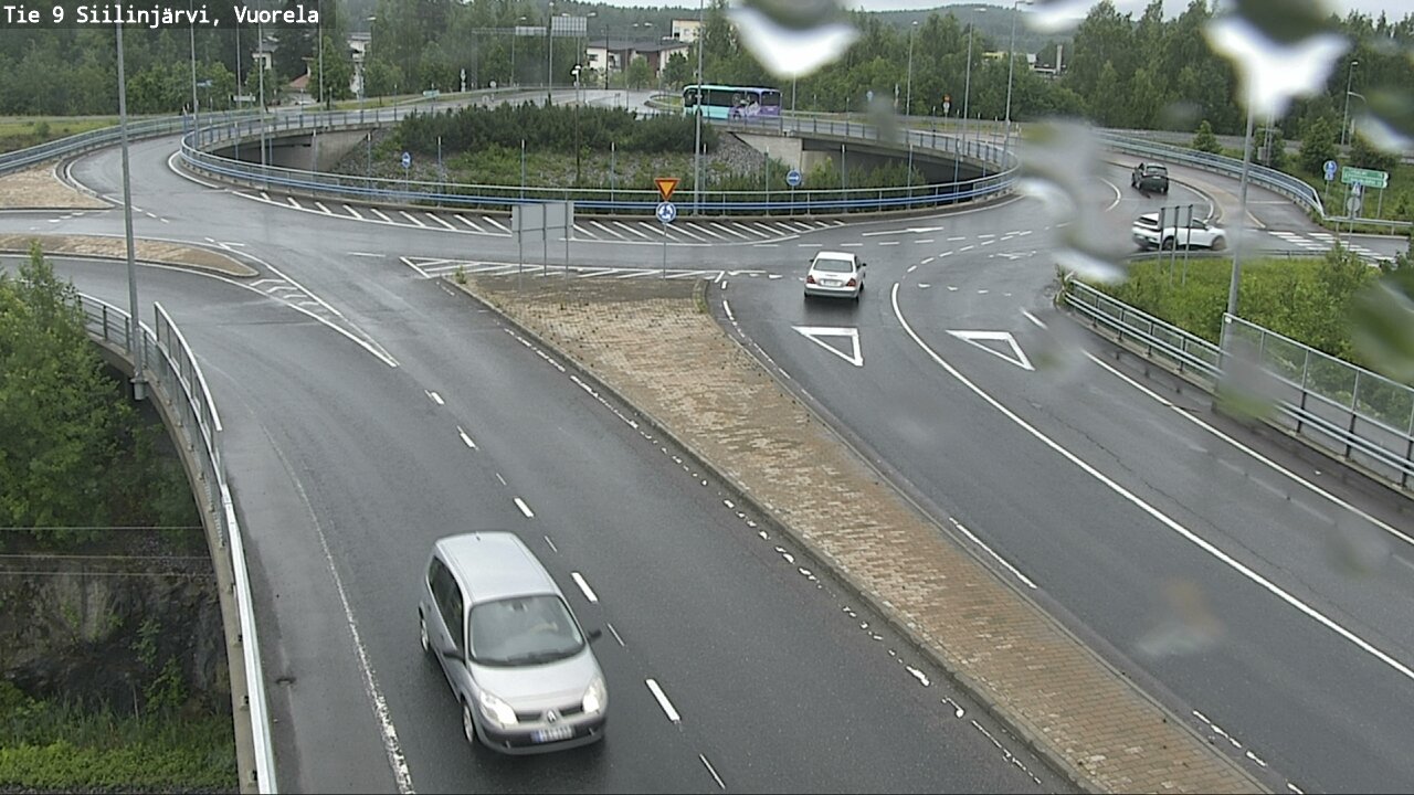 Weather Camera Image Väg 9 Siilinjärvi, Vuorela, Siilinjärvi, Pohjois-Savo