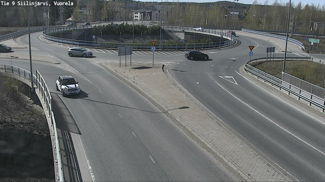 Weather Camera Image Väg 9 Siilinjärvi, Vuorela, Siilinjärvi, Pohjois-Savo