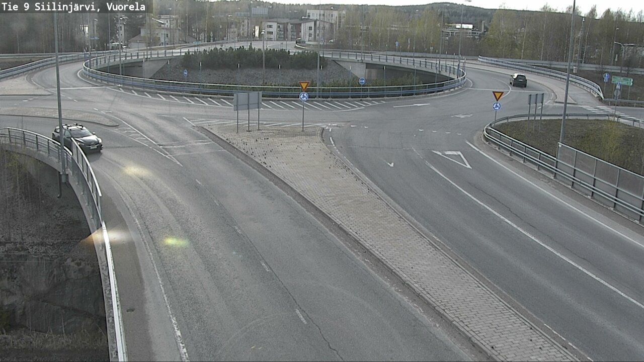 Weather Camera Image Väg 9 Siilinjärvi, Vuorela, Siilinjärvi, Pohjois-Savo