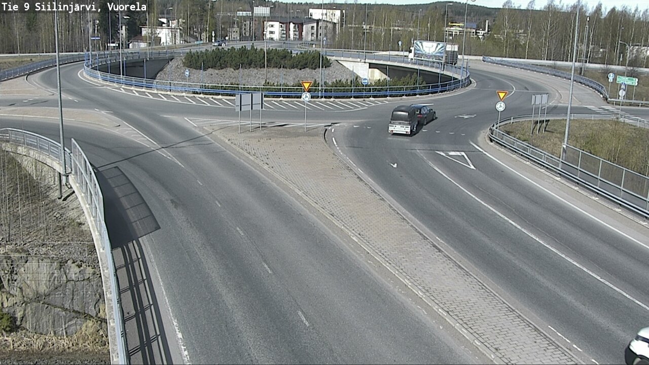 Weather Camera Image Road 9 Siilinjärvi, Vuorela, Siilinjärvi, Pohjois-Savo