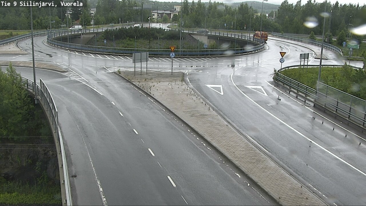 Weather Camera Image Väg 9 Siilinjärvi, Vuorela, Siilinjärvi, Pohjois-Savo