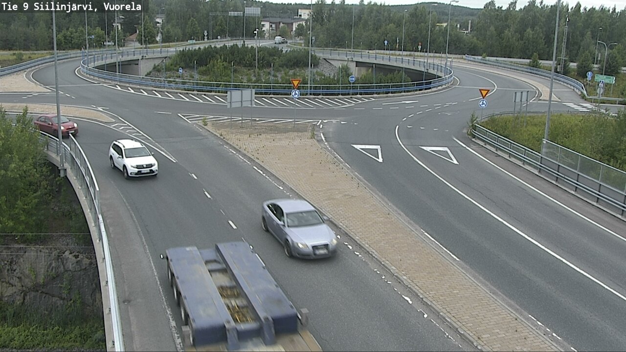 Weather Camera Image Road 9 Siilinjärvi, Vuorela, Siilinjärvi, Pohjois-Savo