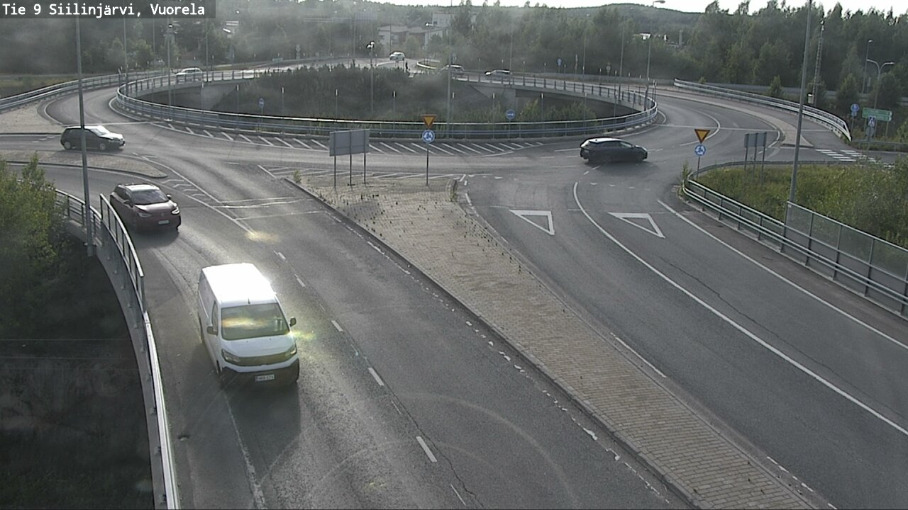 Weather Camera Image Väg 9 Siilinjärvi, Vuorela, Siilinjärvi, Pohjois-Savo
