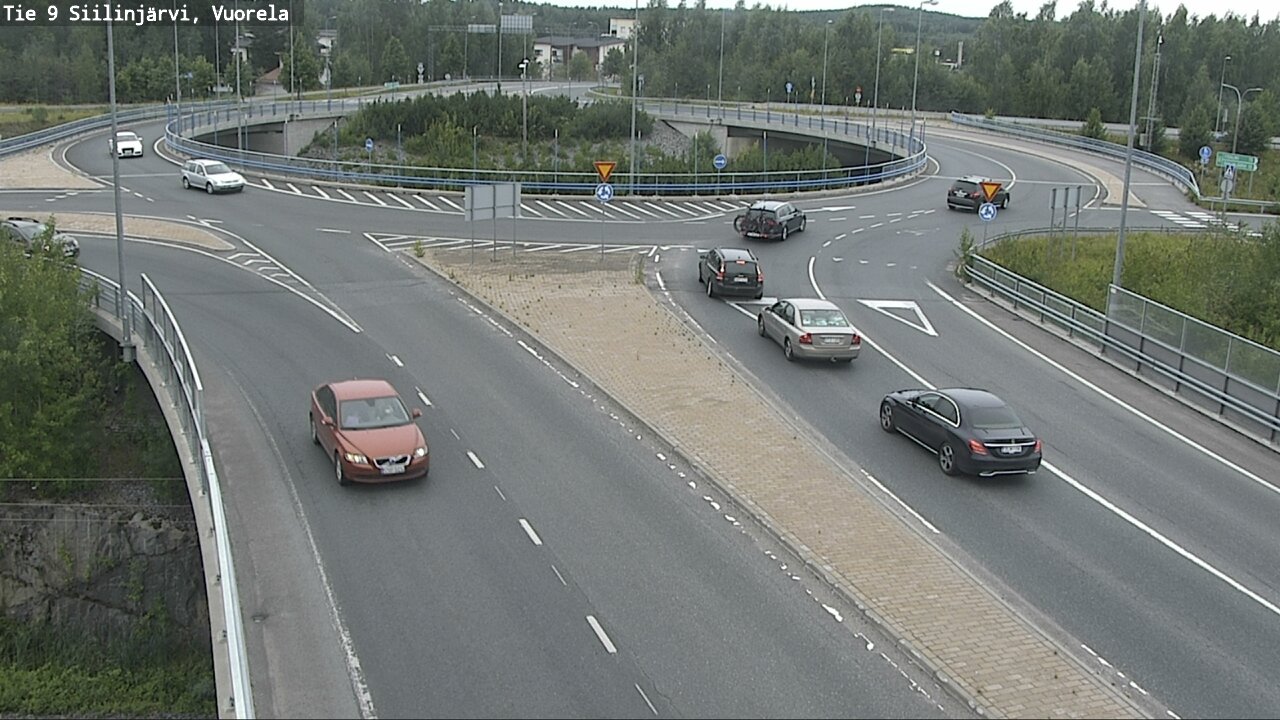 Weather Camera Image Road 9 Siilinjärvi, Vuorela, Siilinjärvi, Pohjois-Savo