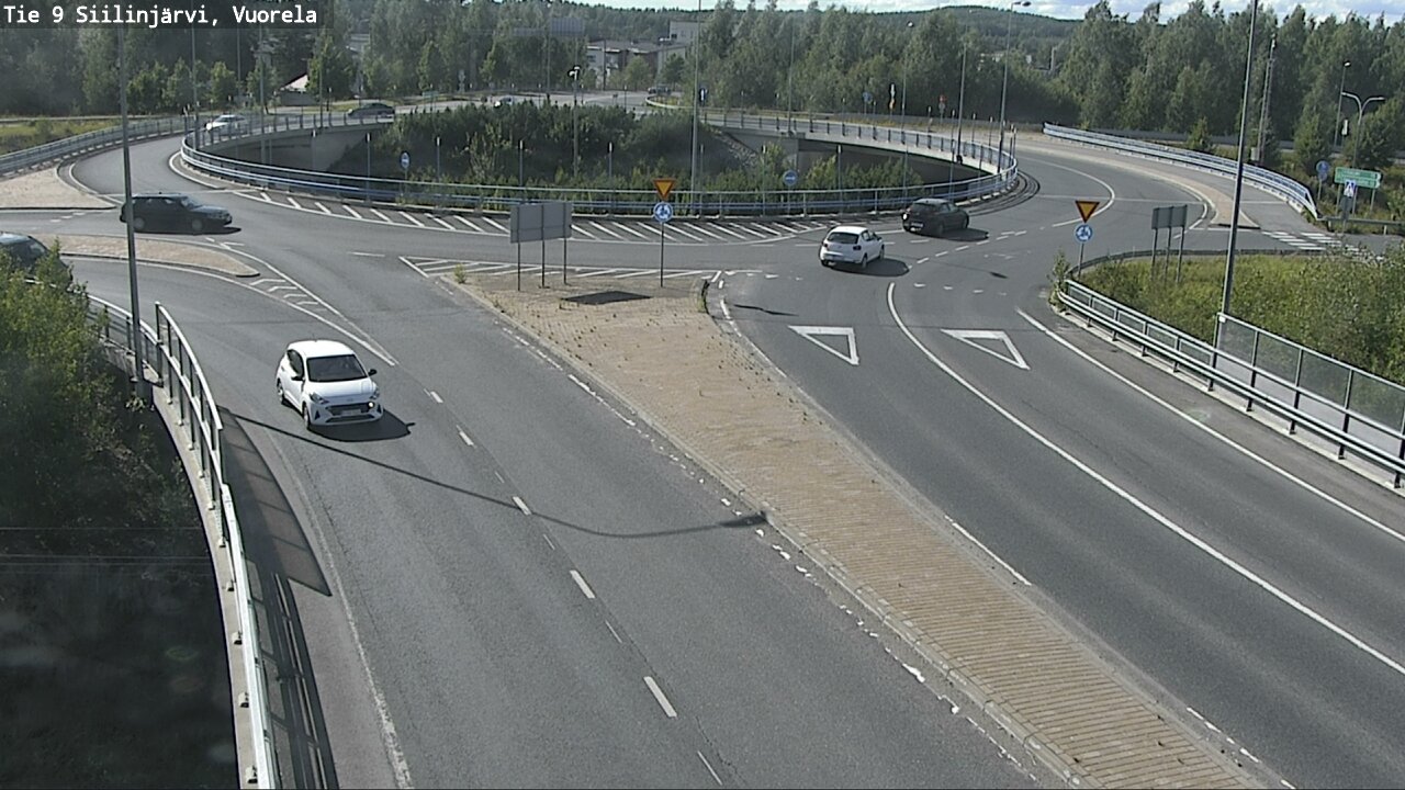 Weather Camera Image Väg 9 Siilinjärvi, Vuorela, Siilinjärvi, Pohjois-Savo