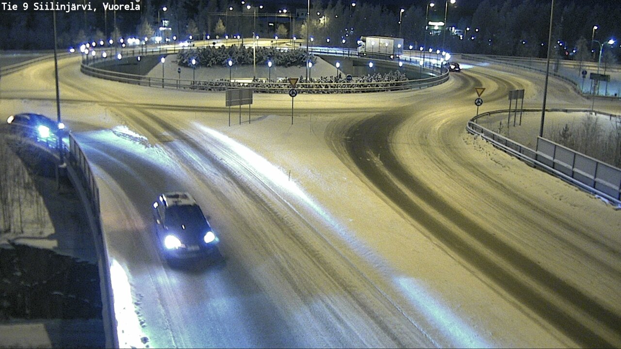 Weather Camera Image Väg 9 Siilinjärvi, Vuorela, Siilinjärvi, Pohjois-Savo