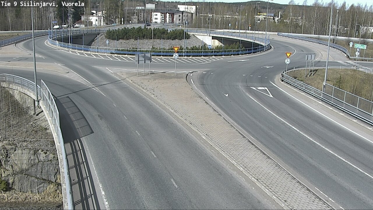 Weather Camera Image Väg 9 Siilinjärvi, Vuorela, Siilinjärvi, Pohjois-Savo