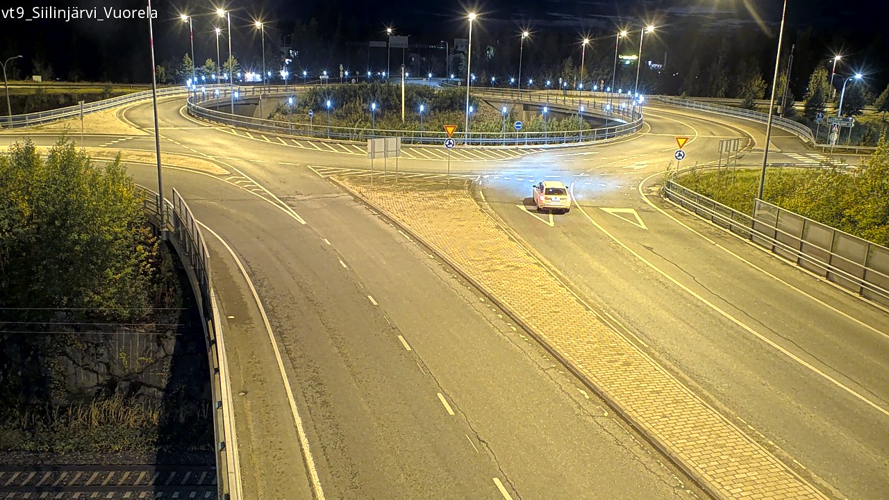 Weather Camera Image Road 9 Siilinjärvi, Vuorela, Siilinjärvi, Pohjois-Savo