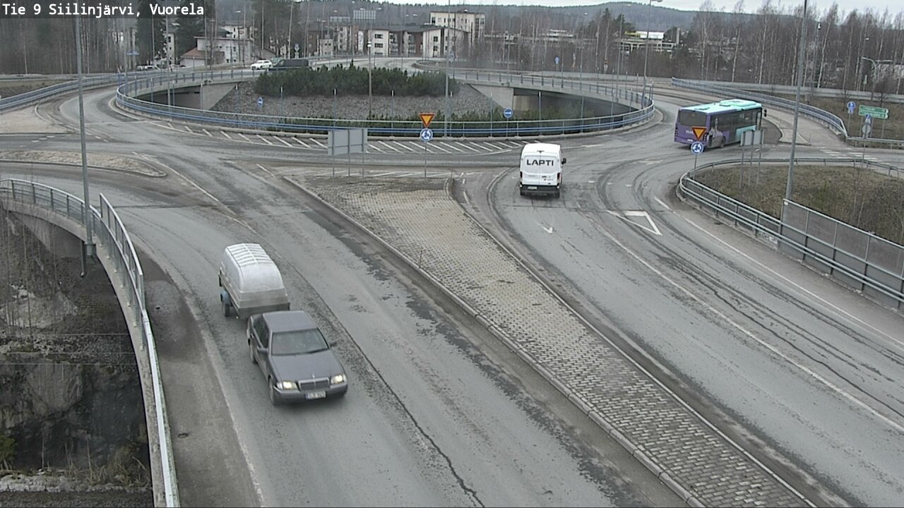 Weather Camera Image Road 9 Siilinjärvi, Vuorela, Siilinjärvi, Pohjois-Savo