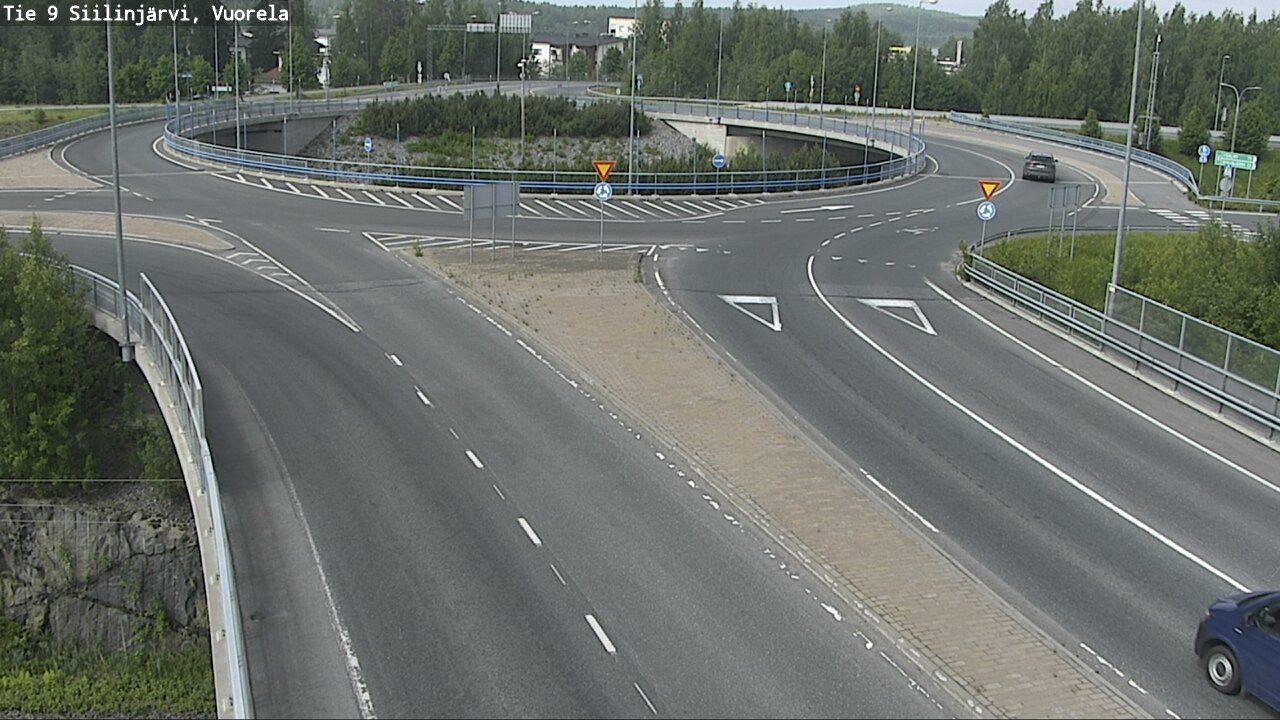 Weather Camera Image Road 9 Siilinjärvi, Vuorela, Siilinjärvi, Pohjois-Savo