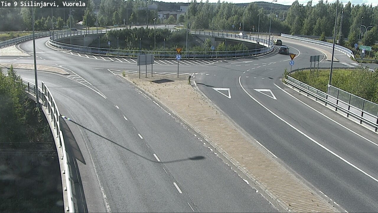 Weather Camera Image Väg 9 Siilinjärvi, Vuorela, Siilinjärvi, Pohjois-Savo