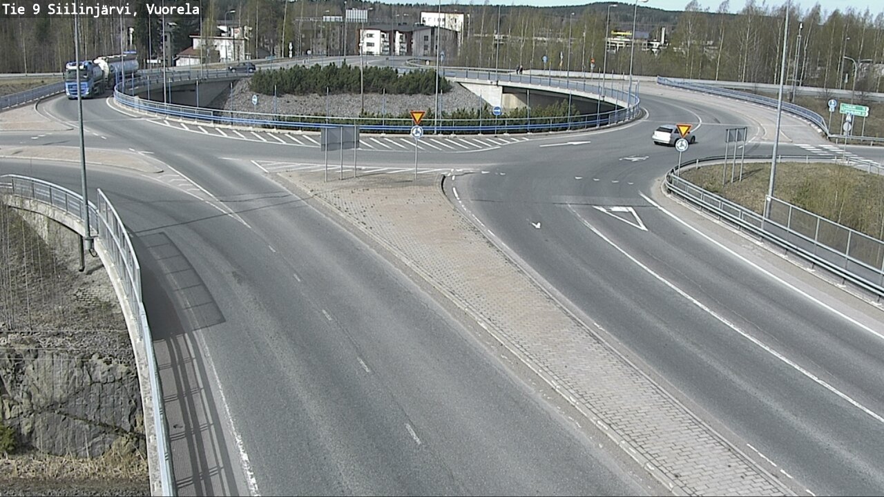 Weather Camera Image Road 9 Siilinjärvi, Vuorela, Siilinjärvi, Pohjois-Savo