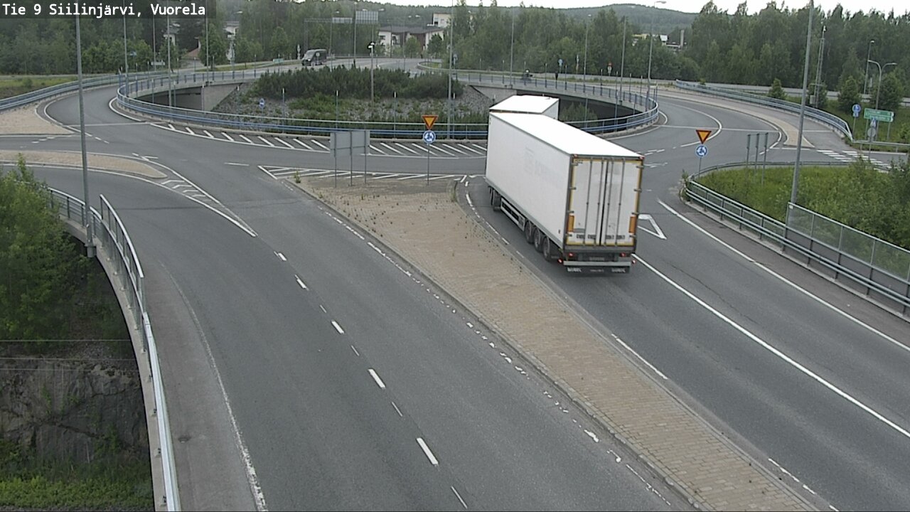 Weather Camera Image Road 9 Siilinjärvi, Vuorela, Siilinjärvi, Pohjois-Savo