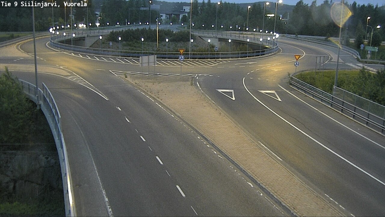 Weather Camera Image Road 9 Siilinjärvi, Vuorela, Siilinjärvi, Pohjois-Savo