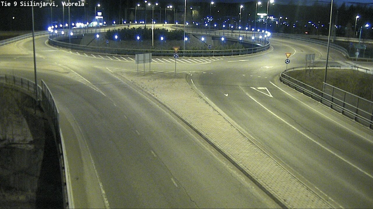 Weather Camera Image Väg 9 Siilinjärvi, Vuorela, Siilinjärvi, Pohjois-Savo