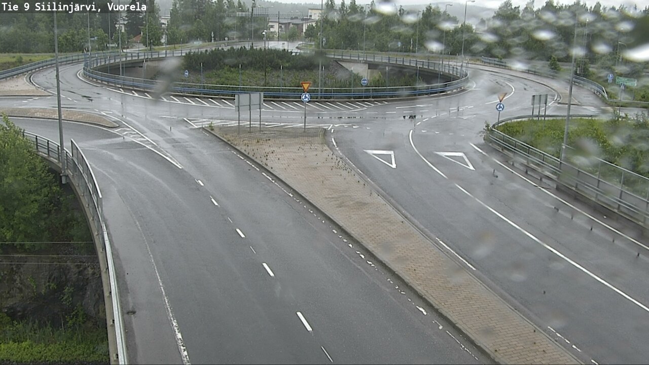 Weather Camera Image Väg 9 Siilinjärvi, Vuorela, Siilinjärvi, Pohjois-Savo