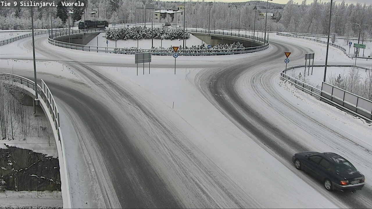 Weather Camera Image Road 9 Siilinjärvi, Vuorela, Siilinjärvi, Pohjois-Savo