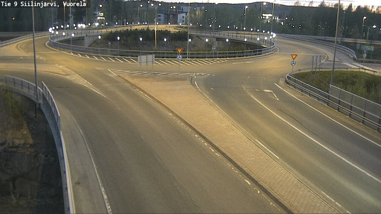 Weather Camera Image Väg 9 Siilinjärvi, Vuorela, Siilinjärvi, Pohjois-Savo