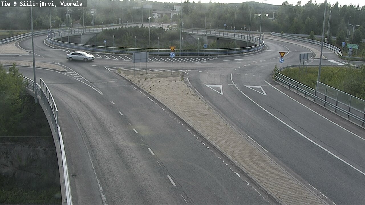 Weather Camera Image Väg 9 Siilinjärvi, Vuorela, Siilinjärvi, Pohjois-Savo