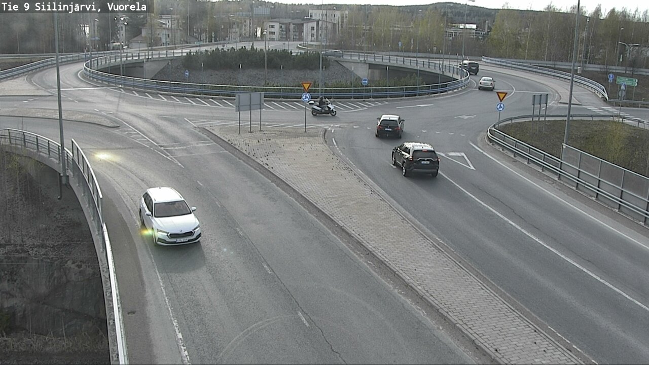 Weather Camera Image Väg 9 Siilinjärvi, Vuorela, Siilinjärvi, Pohjois-Savo