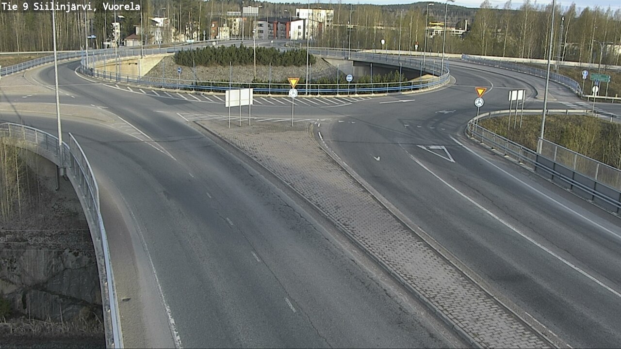 Weather Camera Image Road 9 Siilinjärvi, Vuorela, Siilinjärvi, Pohjois-Savo
