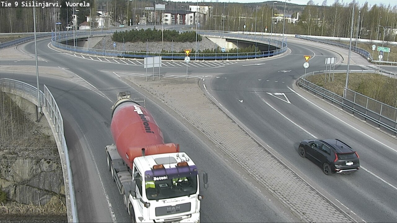 Weather Camera Image Road 9 Siilinjärvi, Vuorela, Siilinjärvi, Pohjois-Savo