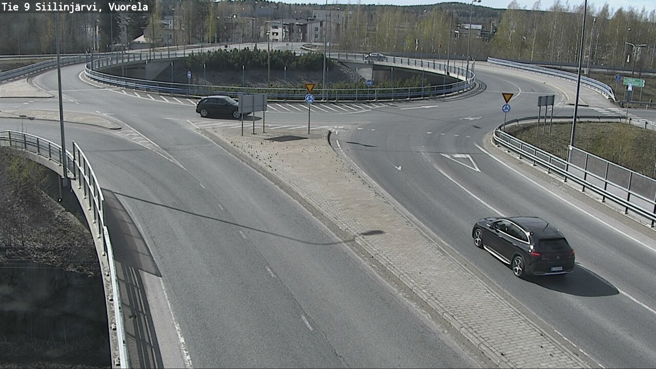 Weather Camera Image Väg 9 Siilinjärvi, Vuorela, Siilinjärvi, Pohjois-Savo