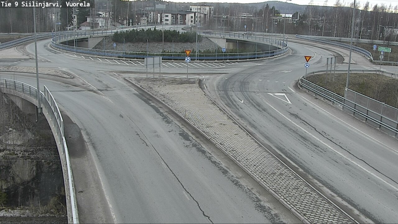 Weather Camera Image Väg 9 Siilinjärvi, Vuorela, Siilinjärvi, Pohjois-Savo