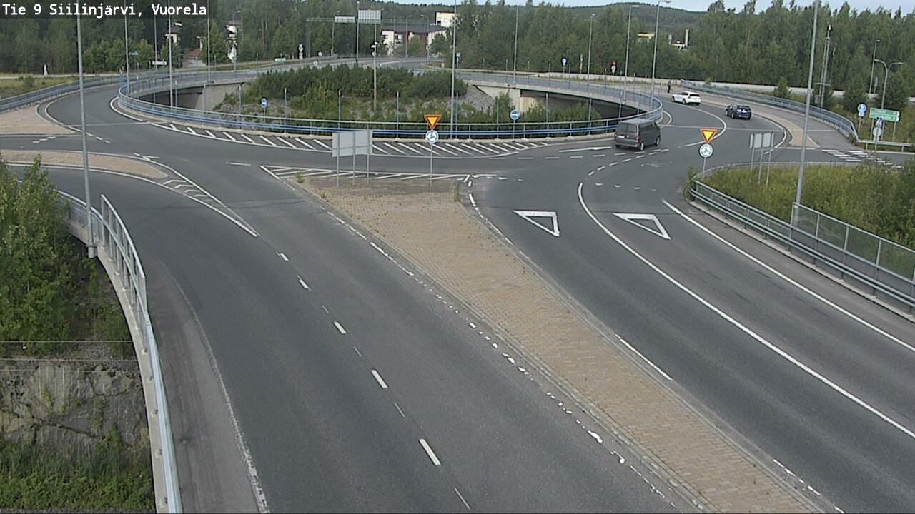 Weather Camera Image Väg 9 Siilinjärvi, Vuorela, Siilinjärvi, Pohjois-Savo
