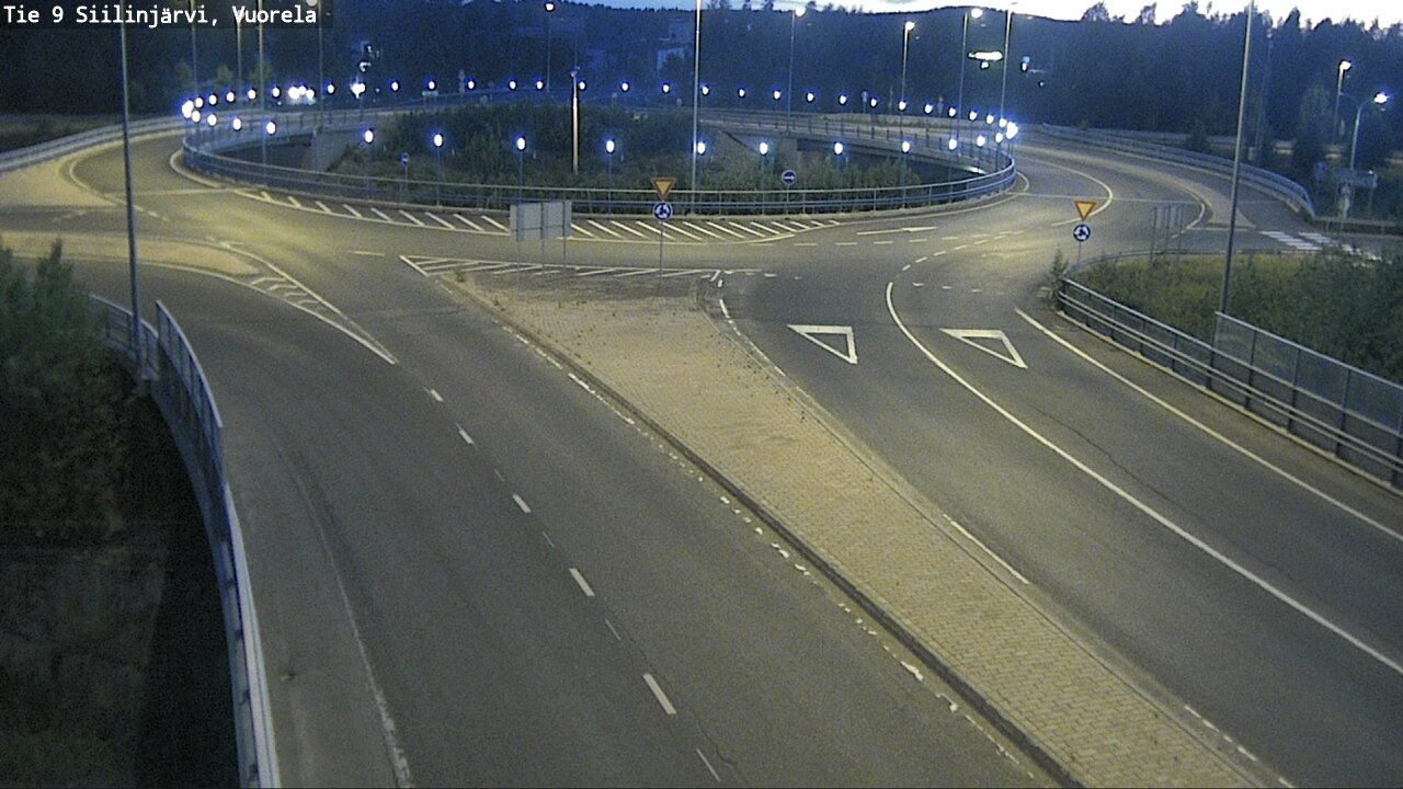 Weather Camera Image Väg 9 Siilinjärvi, Vuorela, Siilinjärvi, Pohjois-Savo